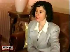 Mature French gal lets this guy rub her pussy and sit on his face
